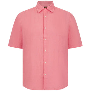 BOSS RASH_2 OXFORD COTTON SHORT SLEEVE SHIRT