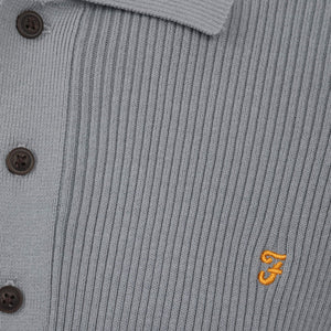 FARAH GERRY RIB KNIT POLO