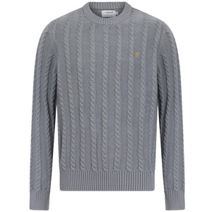 FARAH KNIGHT CABLE KNIT JUMPER