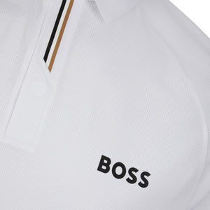 BOSS GOC PADDYTECH RIPSTOP FABRIC POLO SHIRT