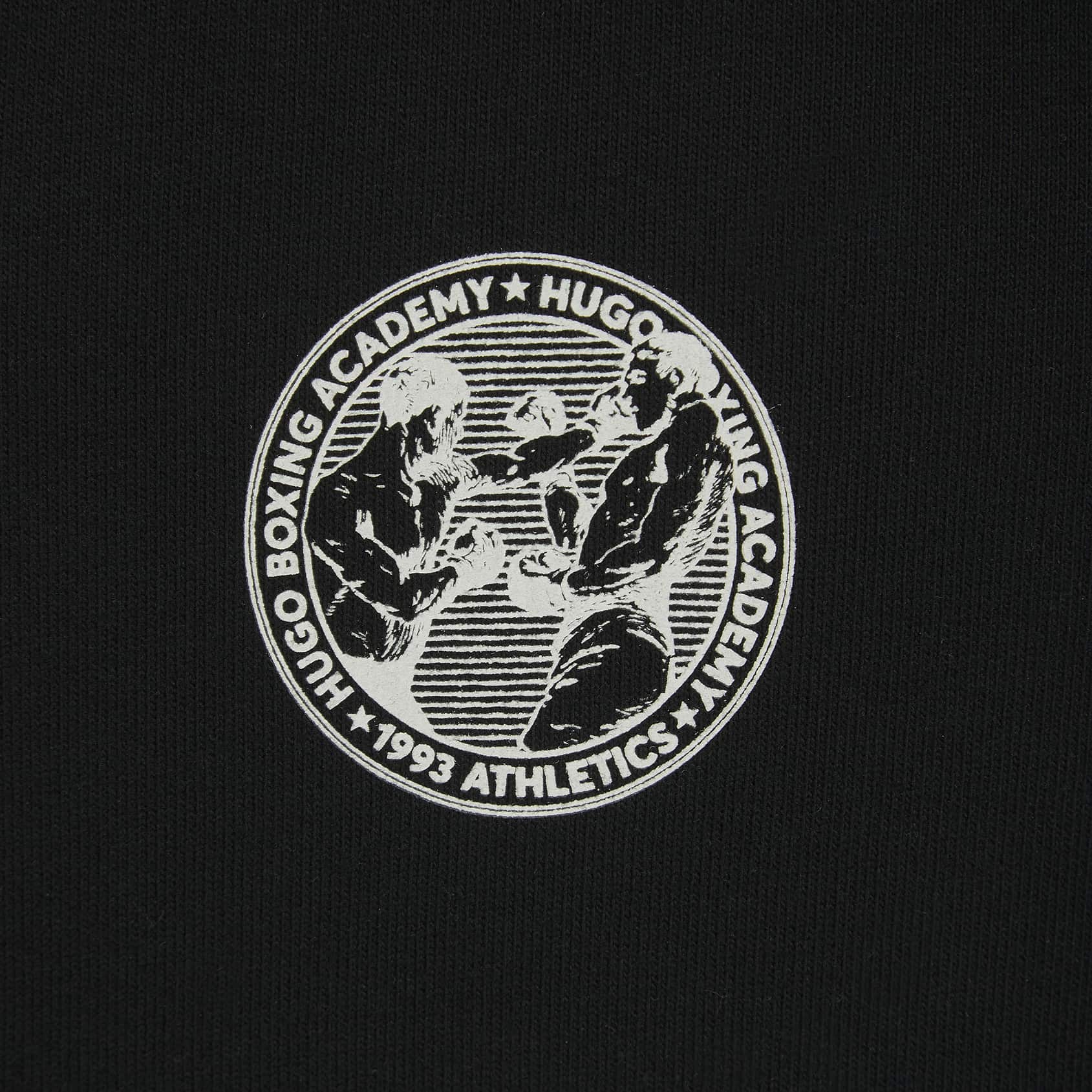 HUGO DUBOXO BOXING ARTWORK SLEEVELESS HOODIE