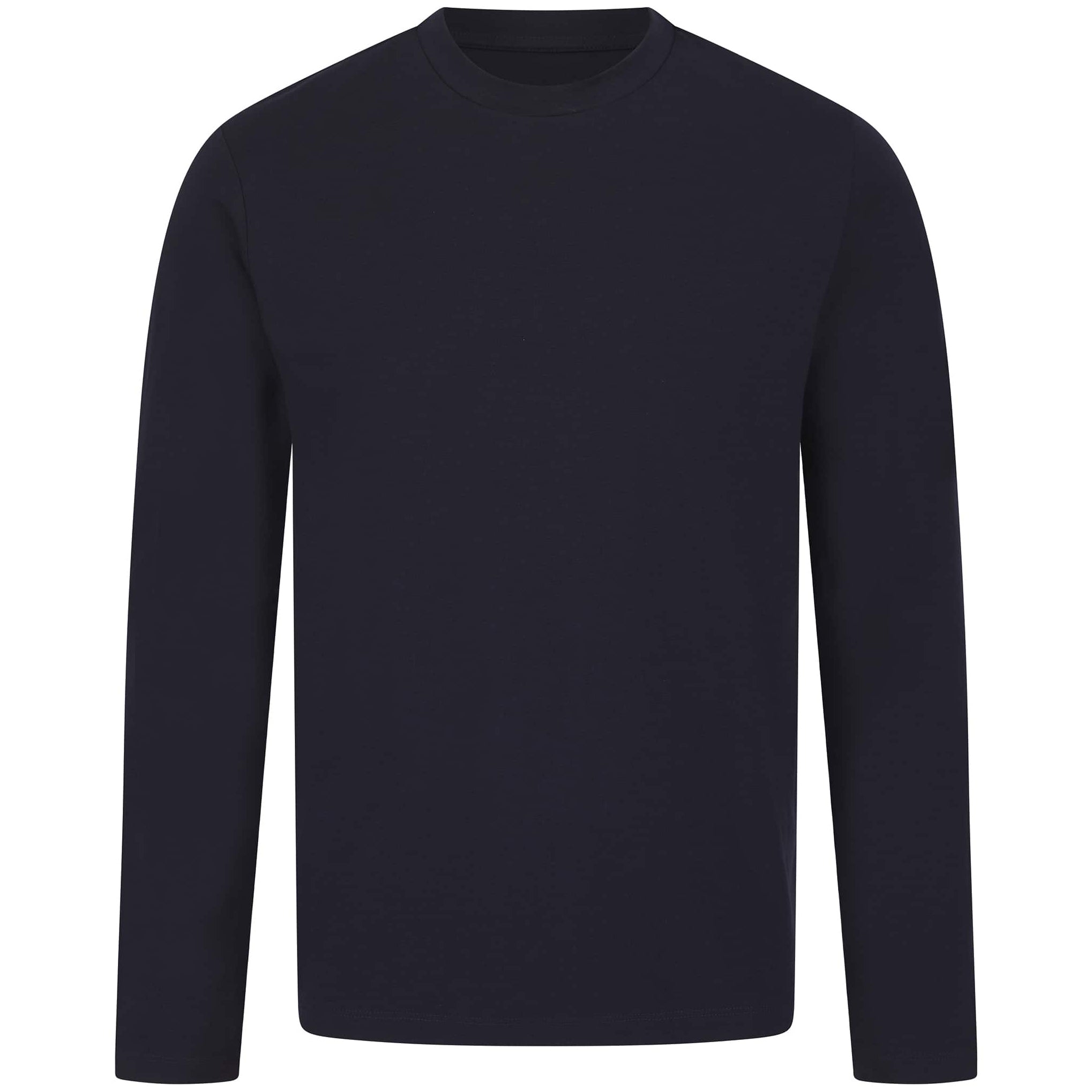 SSEINSE ESSENTIAL LONG SLEEVE FITTED T-SHIRT