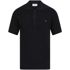 FARAH GERRY RIB KNIT POLO