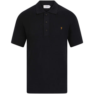 FARAH GERRY RIB KNIT POLO