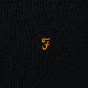 FARAH GERRY RIB KNIT POLO