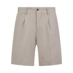 SEINSE LIGHTWEIGHT CREPE BERMUDA SHORTS