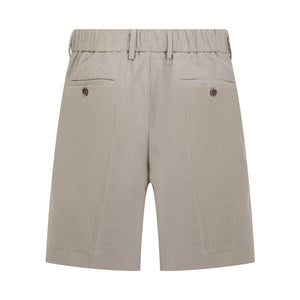 SEINSE LIGHTWEIGHT CREPE BERMUDA SHORTS