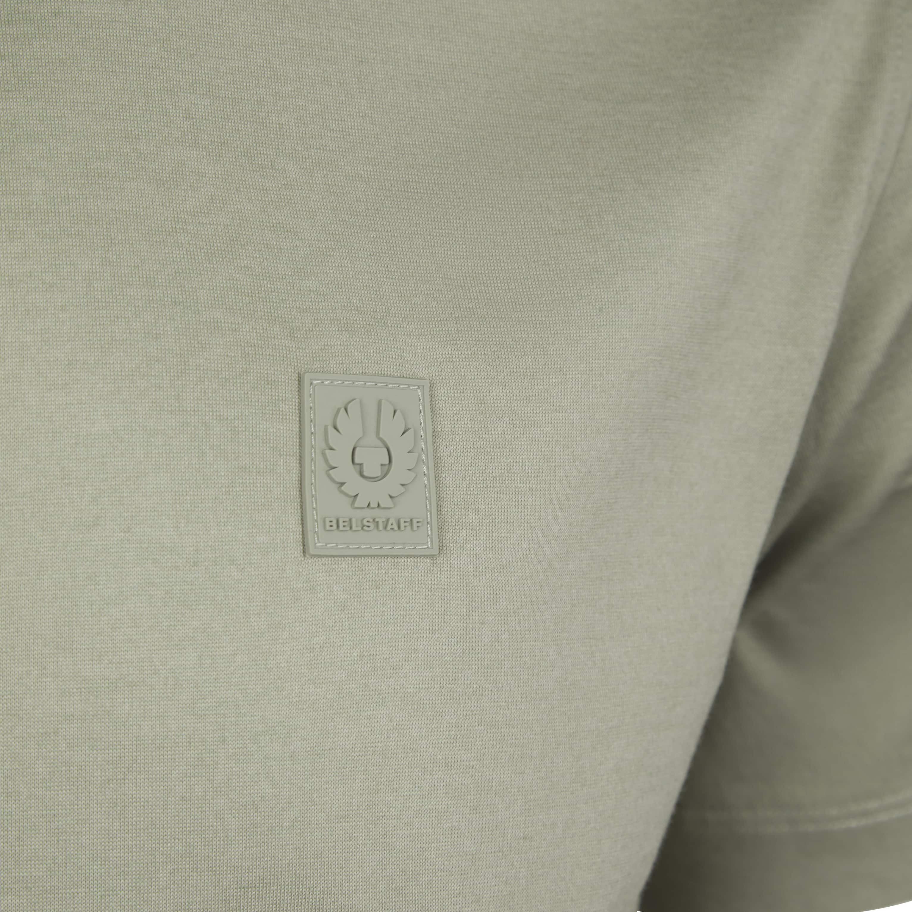 BELSTAFF STEEL MERCERISED COTTON T-SHIRT
