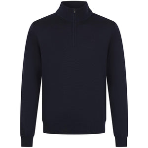 J. LINDEBERG KIYAN MERINO 1/4 ZIP KNIT JUMPER