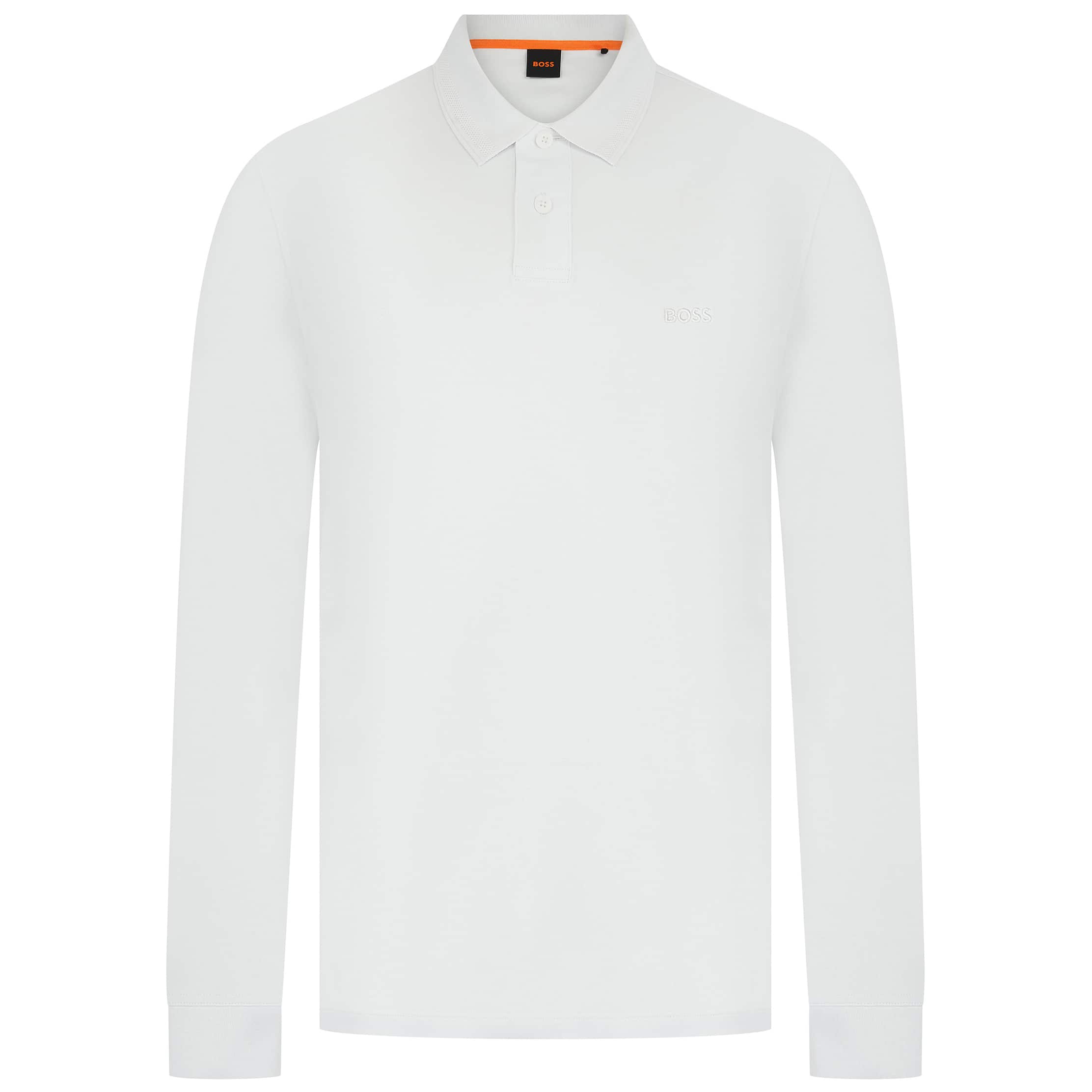 BOSS PE INTERLOCK LONG SLEEVE POLO SHIRT