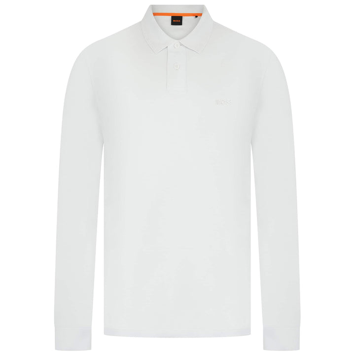 BOSS PE INTERLOCK LONG SLEEVE POLO SHIRT