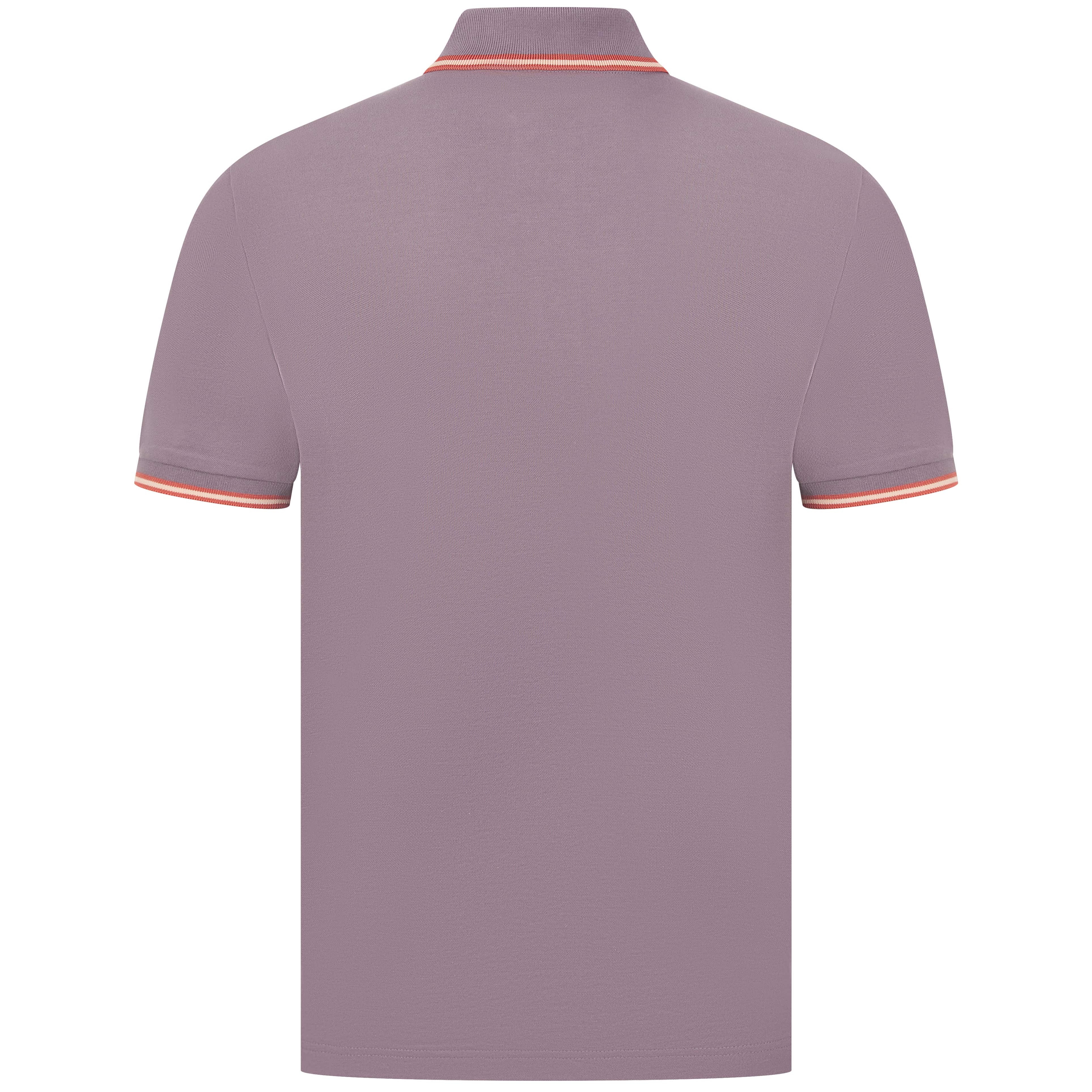 PAUL SMITH CONTRAST STRIPE POLO SHIRT