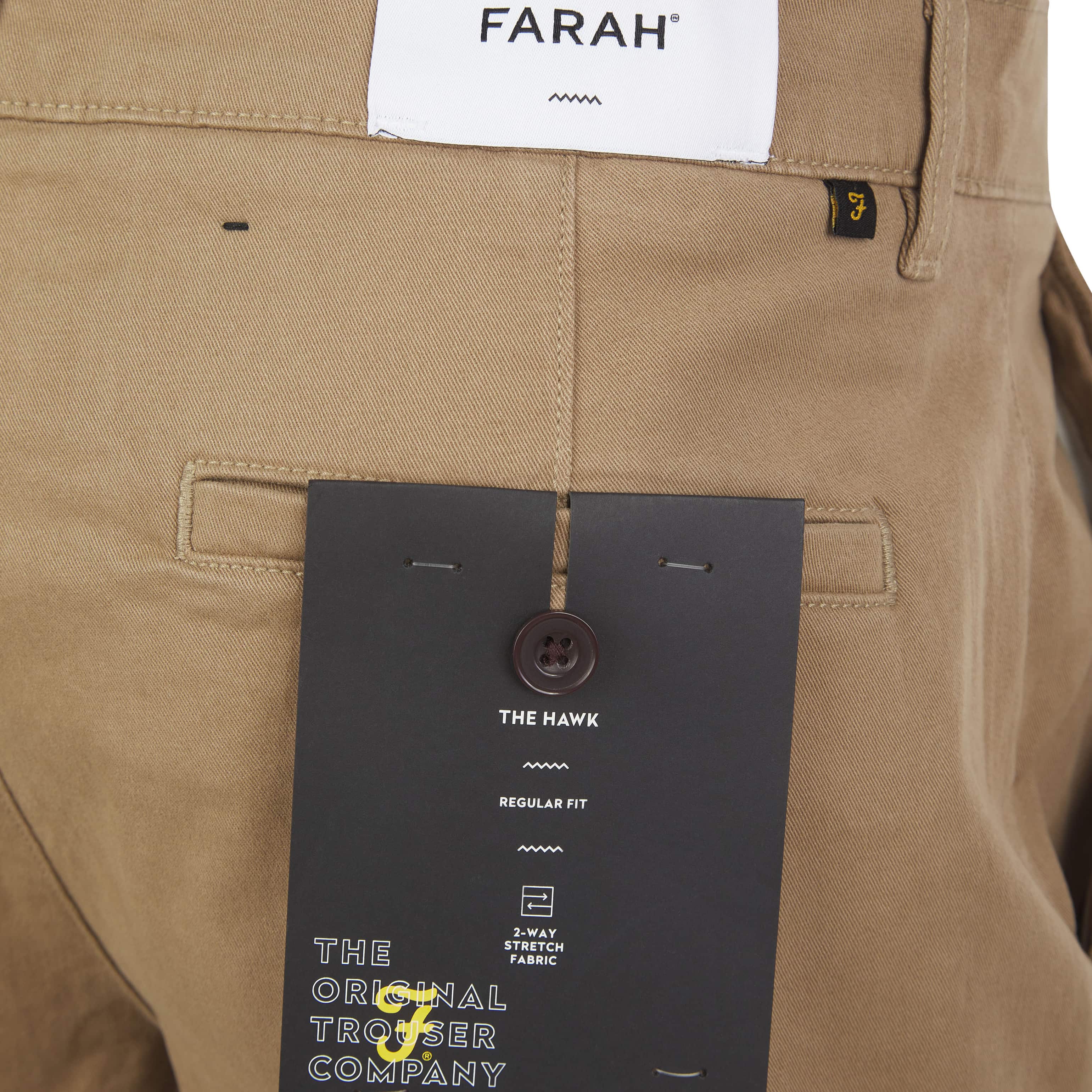 FARAH HAWK CHINO SHORTS