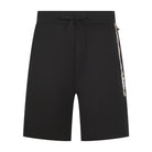 BOSS STRIPE LOGO COTTON-TERRY SHORTS