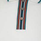 PAUL SMITH STRIPE TIPPED COLLAR POLO SHIRT