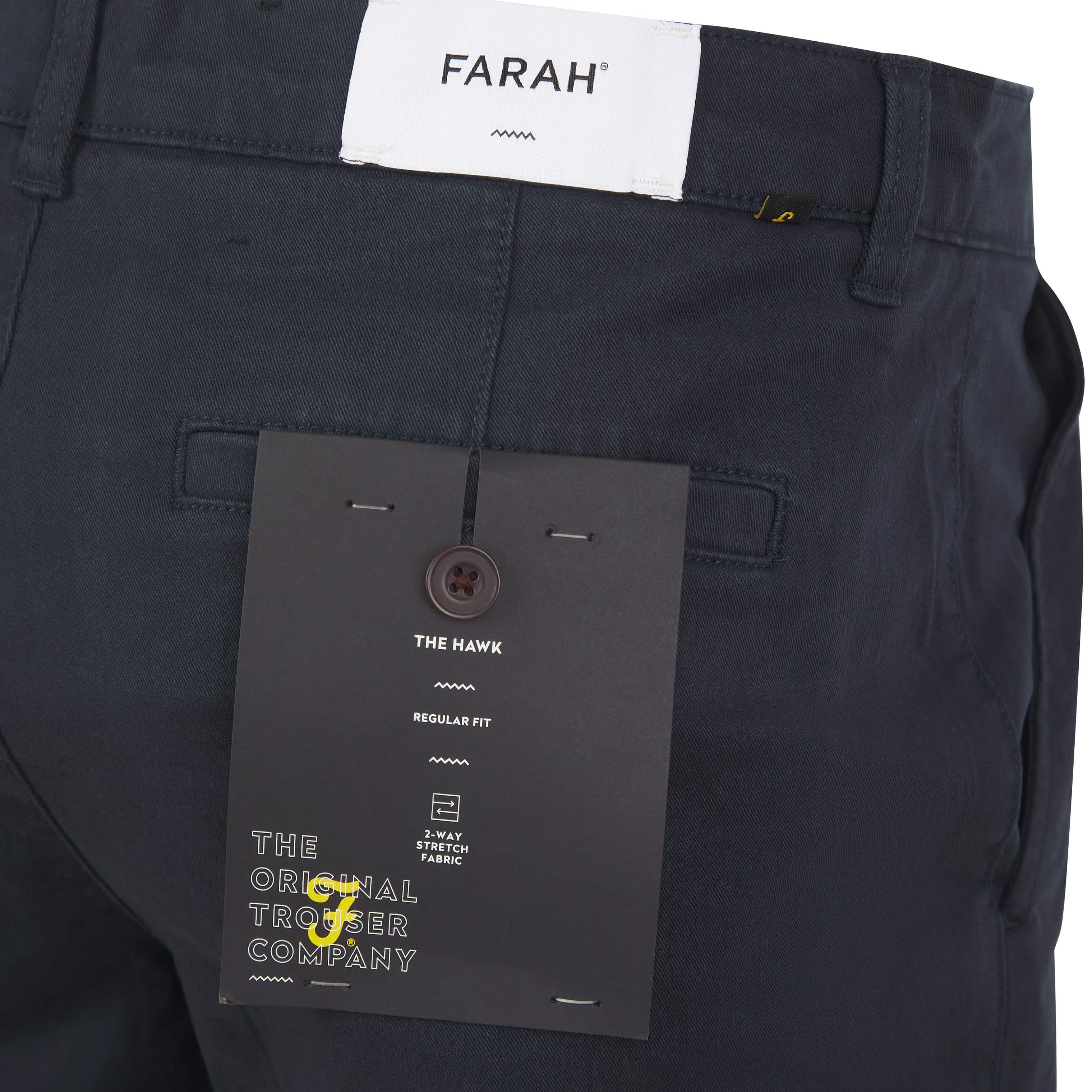 FARAH HAWK CHINO SHORTS