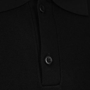 SEINSE LONG SLEEVE KNIT POLO SHIRT