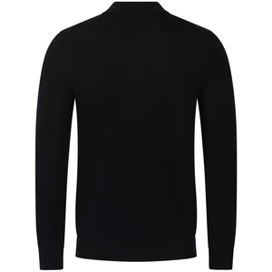 SEINSE LONG SLEEVE KNIT POLO SHIRT