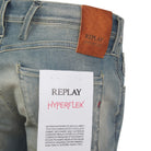 REPLAY HYPERFLEX DUST ANBASS SLIM-FIT JEANS