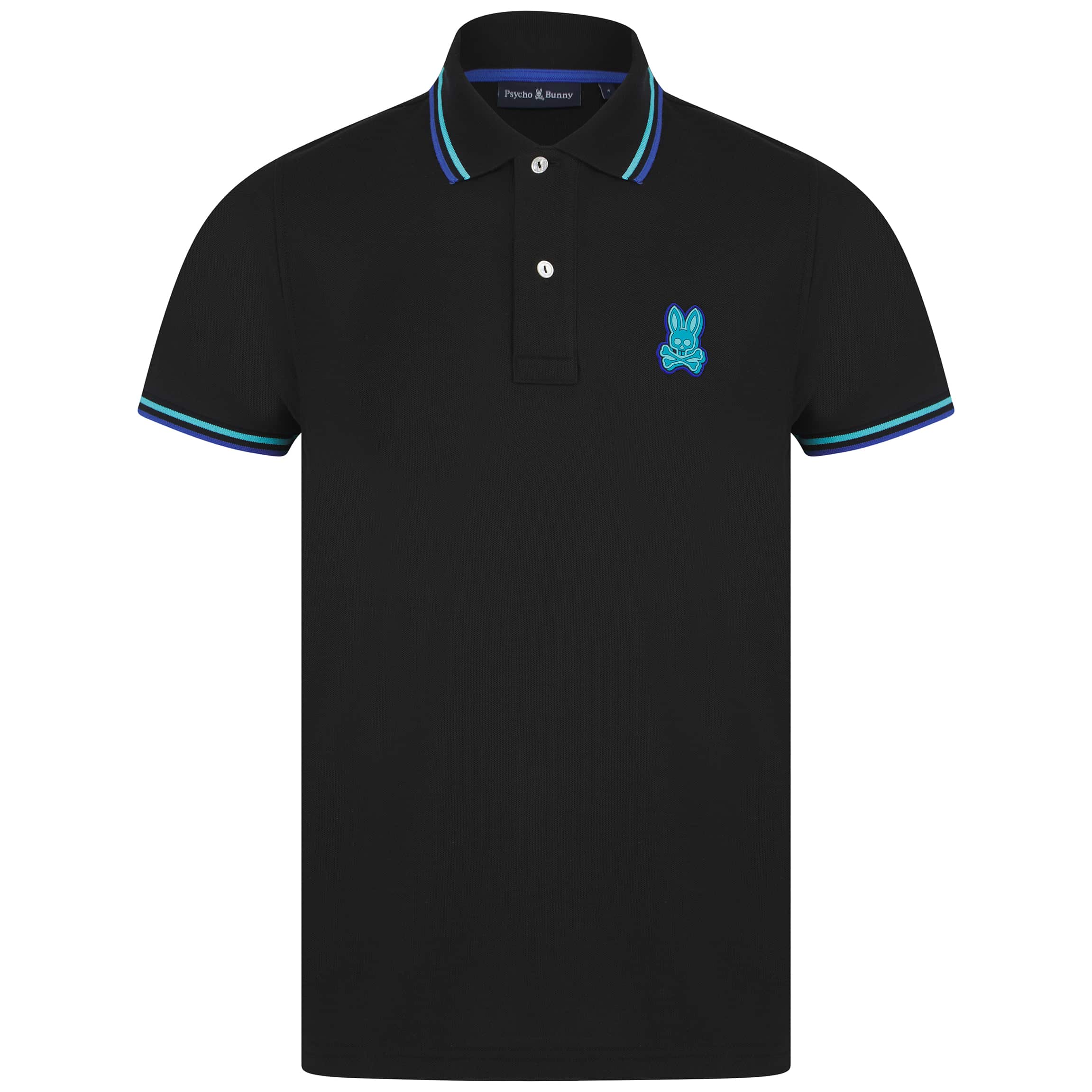 PSYCHO BUNNY BANKS FASHION PIQUE POLO SHIRT