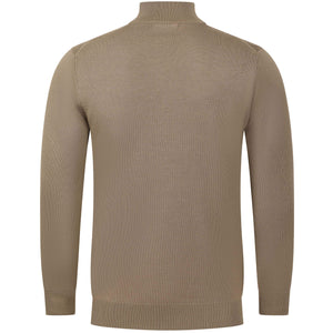 SEINSE LUPETTO 1/4 ZIP KNIT JUMPER