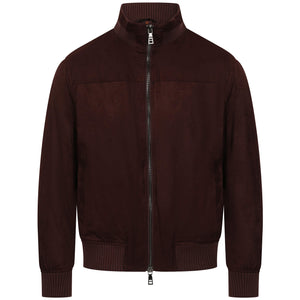 SEINSE GIUB SUEDE BOMBER JACKET