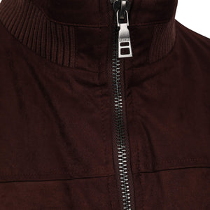 SEINSE GIUB SUEDE BOMBER JACKET