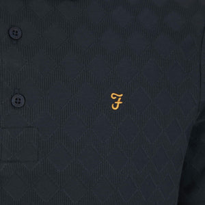 FARAH HORACE JACQUARD POLO SHIRT