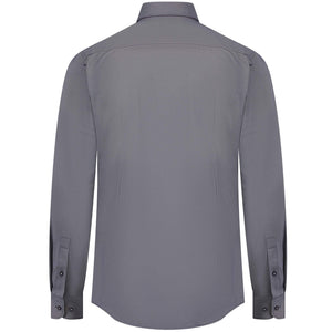 BOSS STRUCTURED PERFORMANCE-STRETCH FABRIC SLIM-FIT SHIRT