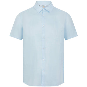 SEINSE CAMICIA SHORT SLEEVE LINEN SHIRT