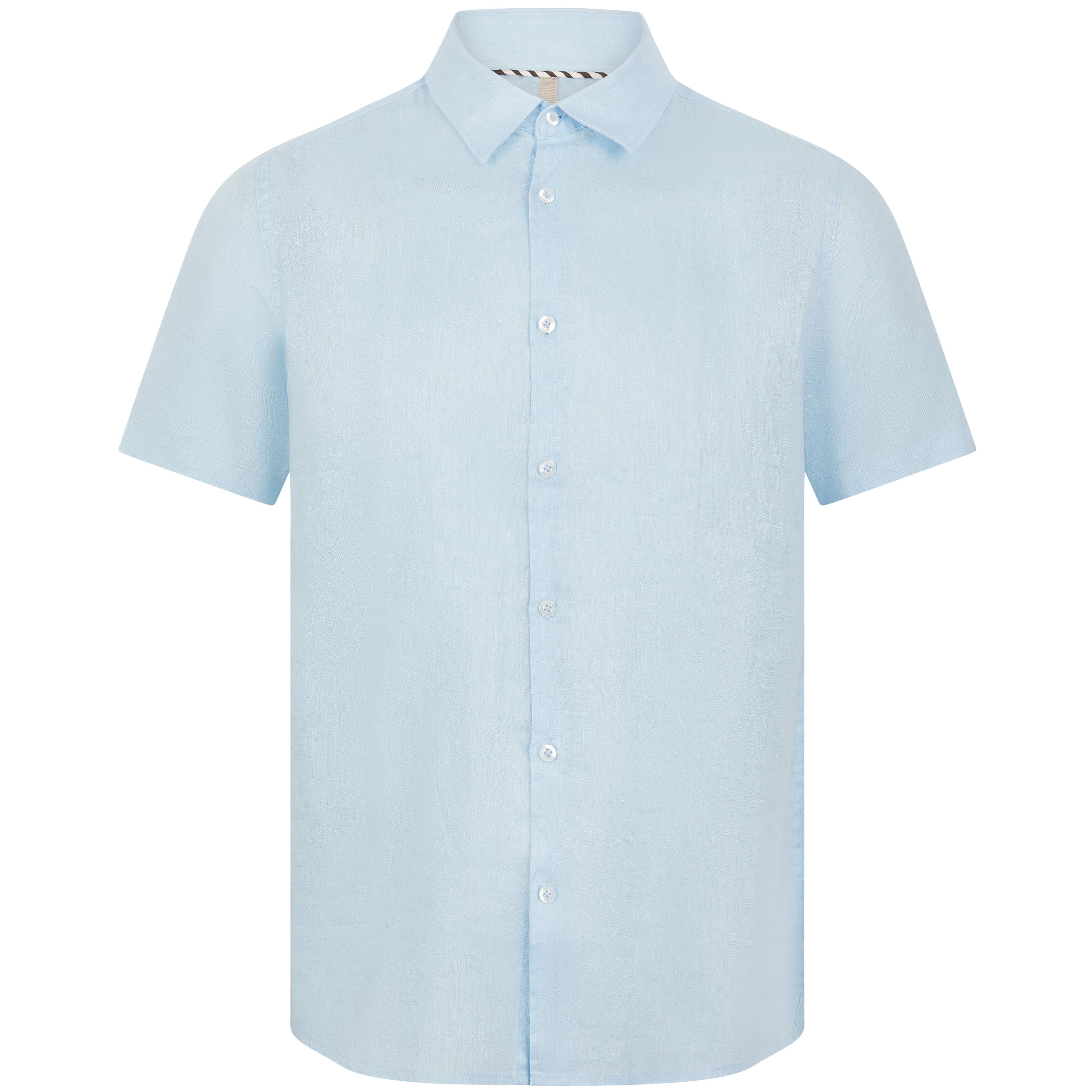 SEINSE CAMICIA SHORT SLEEVE LINEN SHIRT