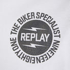 REPLAY BIKER PRINT T-SHIRT