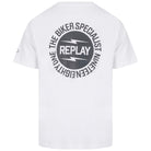 REPLAY BIKER PRINT T-SHIRT