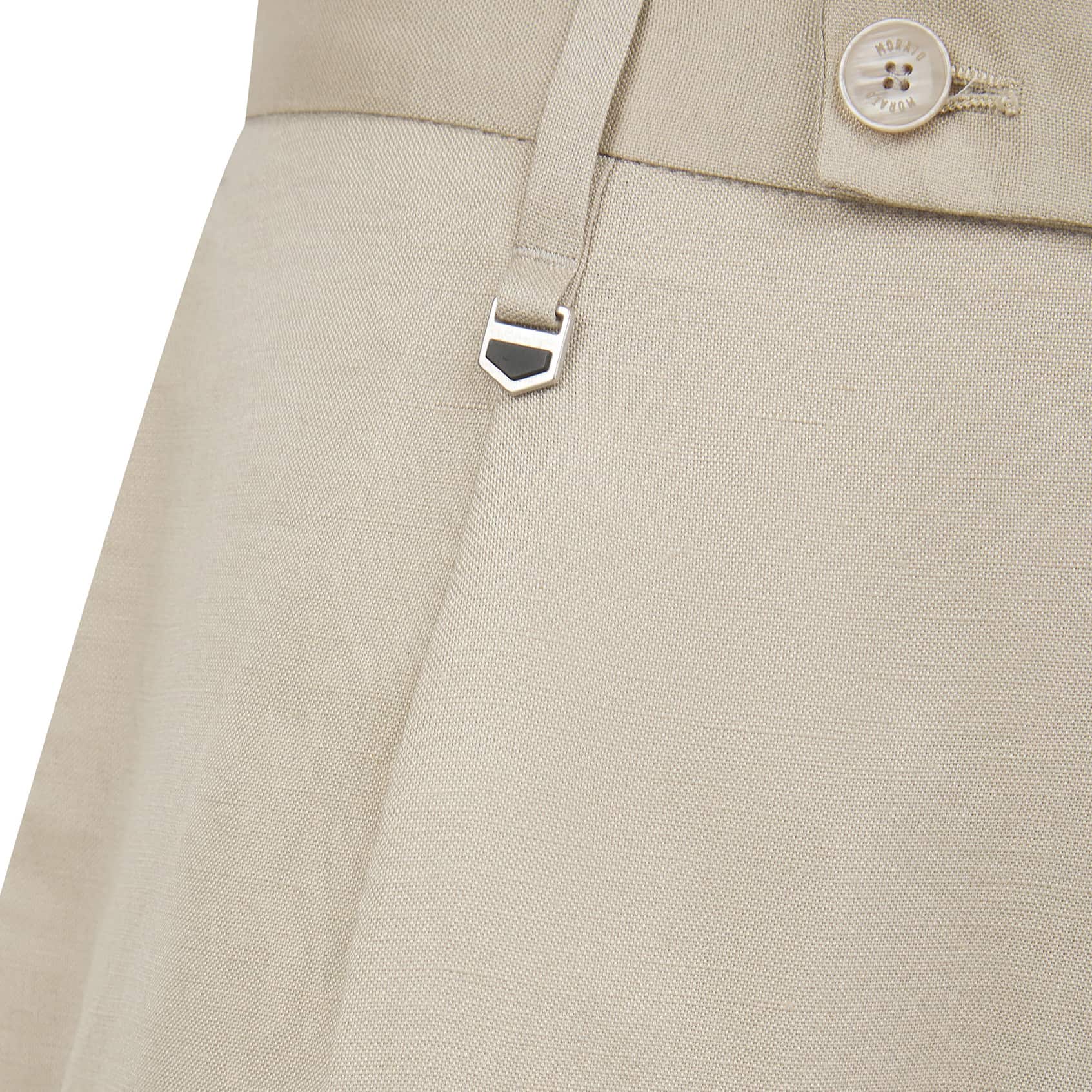 ANTONY MORATO LUIS LINEN BLEND TROUSERS