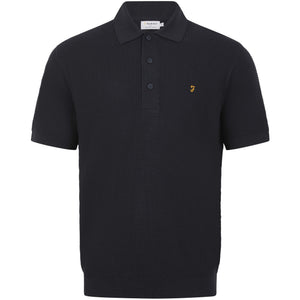 FARAH THORNLEY KNITTED POLO SHIRT