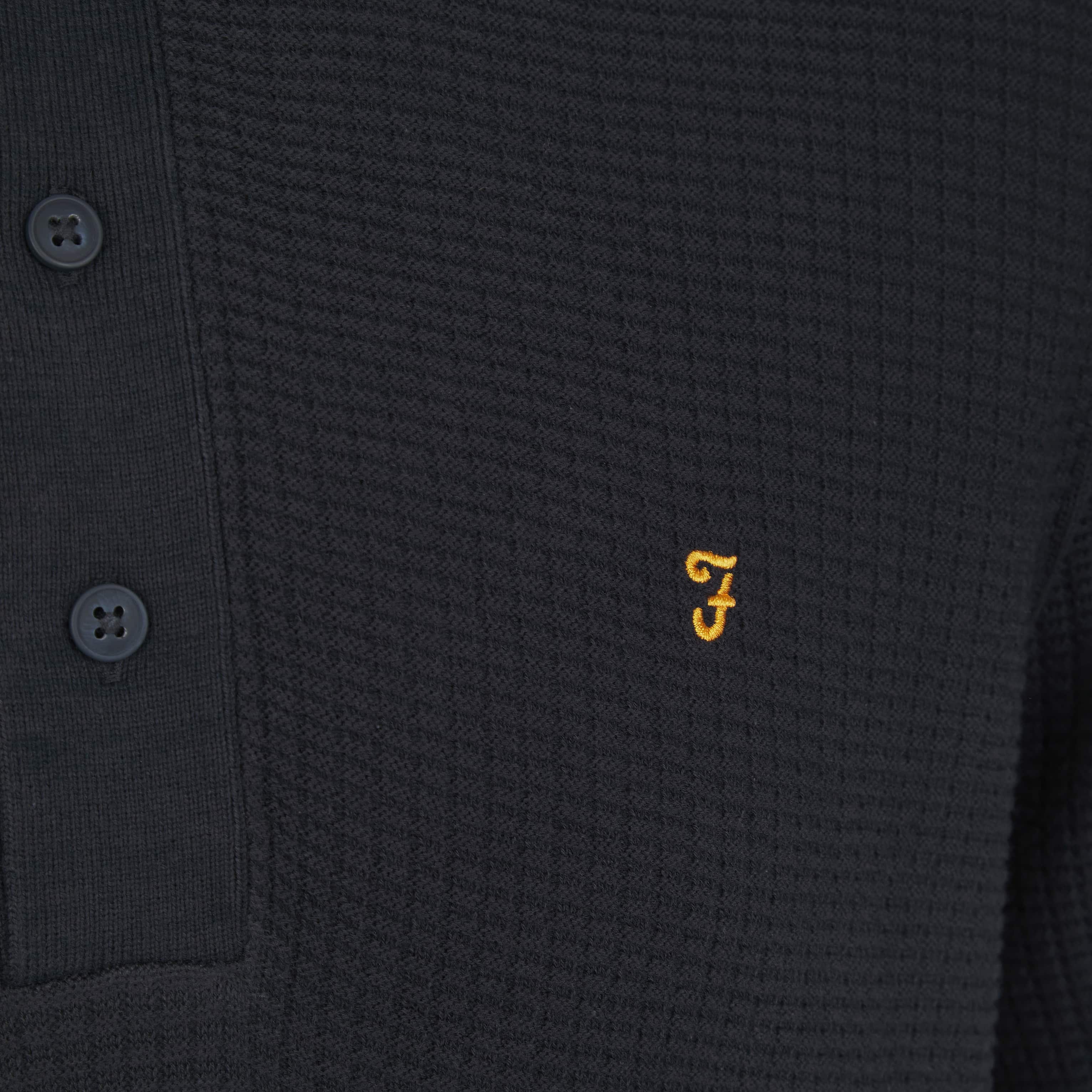 FARAH THORNLEY KNITTED POLO SHIRT
