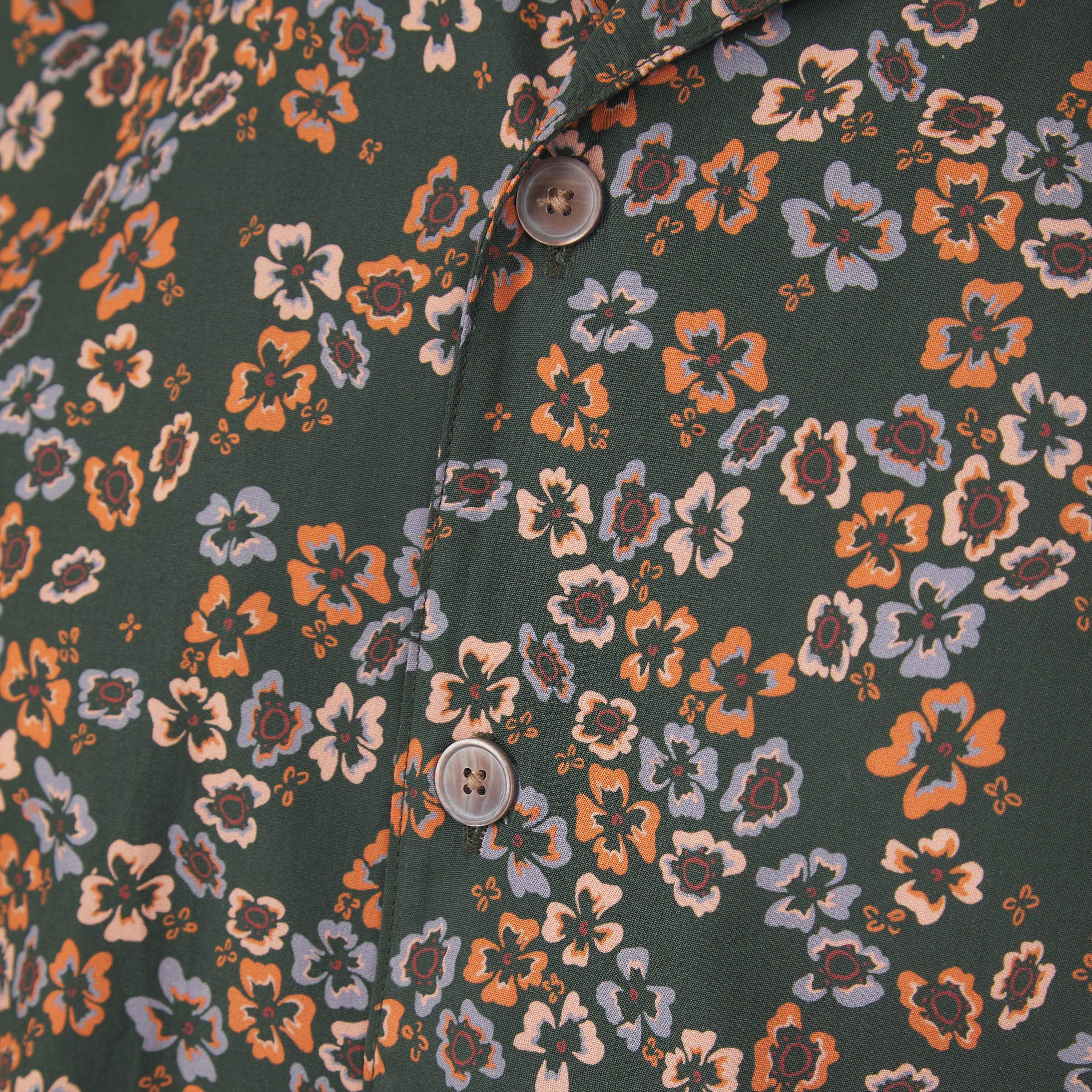 PAUL SMITH FLORAL CASUAL FIT SHIRT