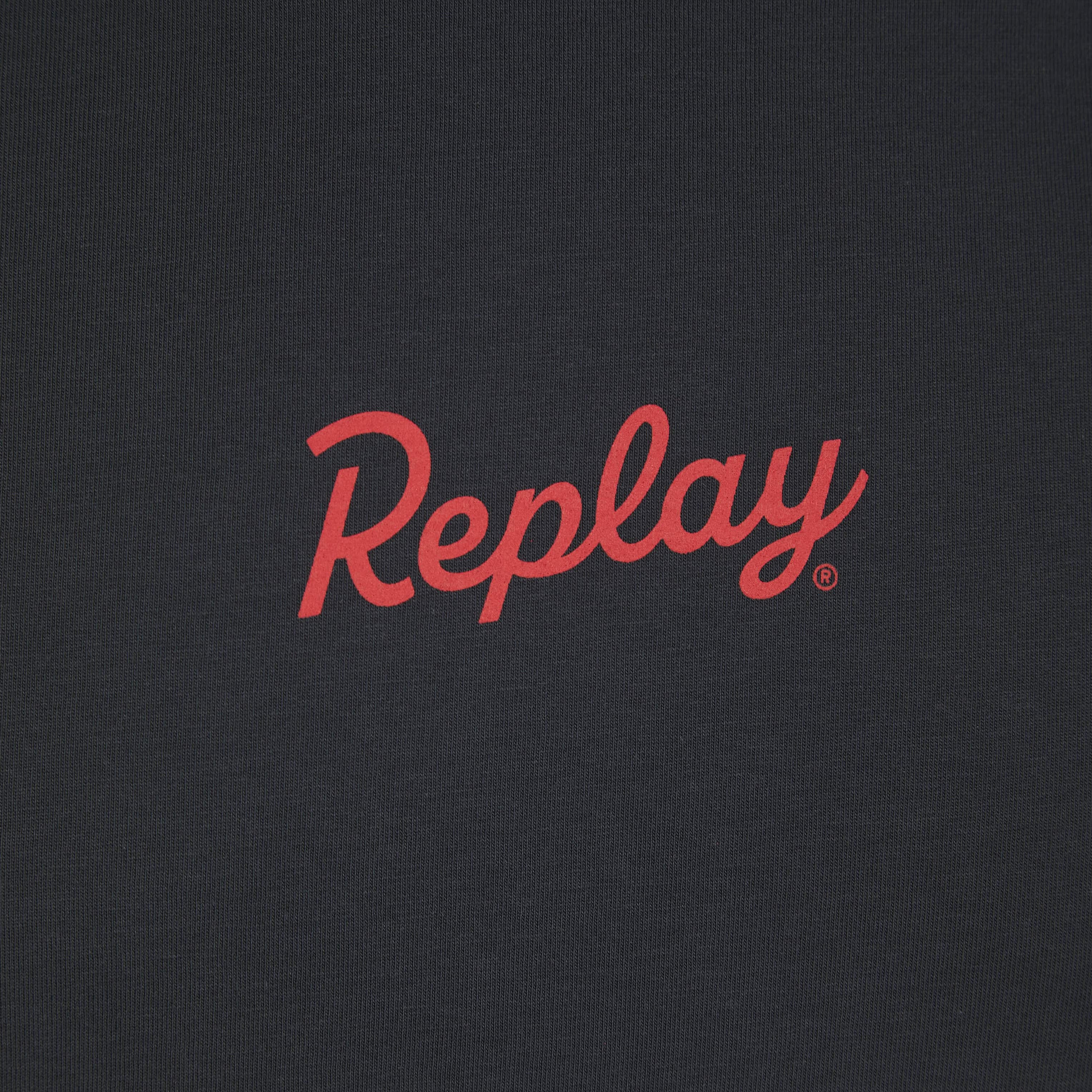 REPLAY LOGO PRINT T-SHIRT