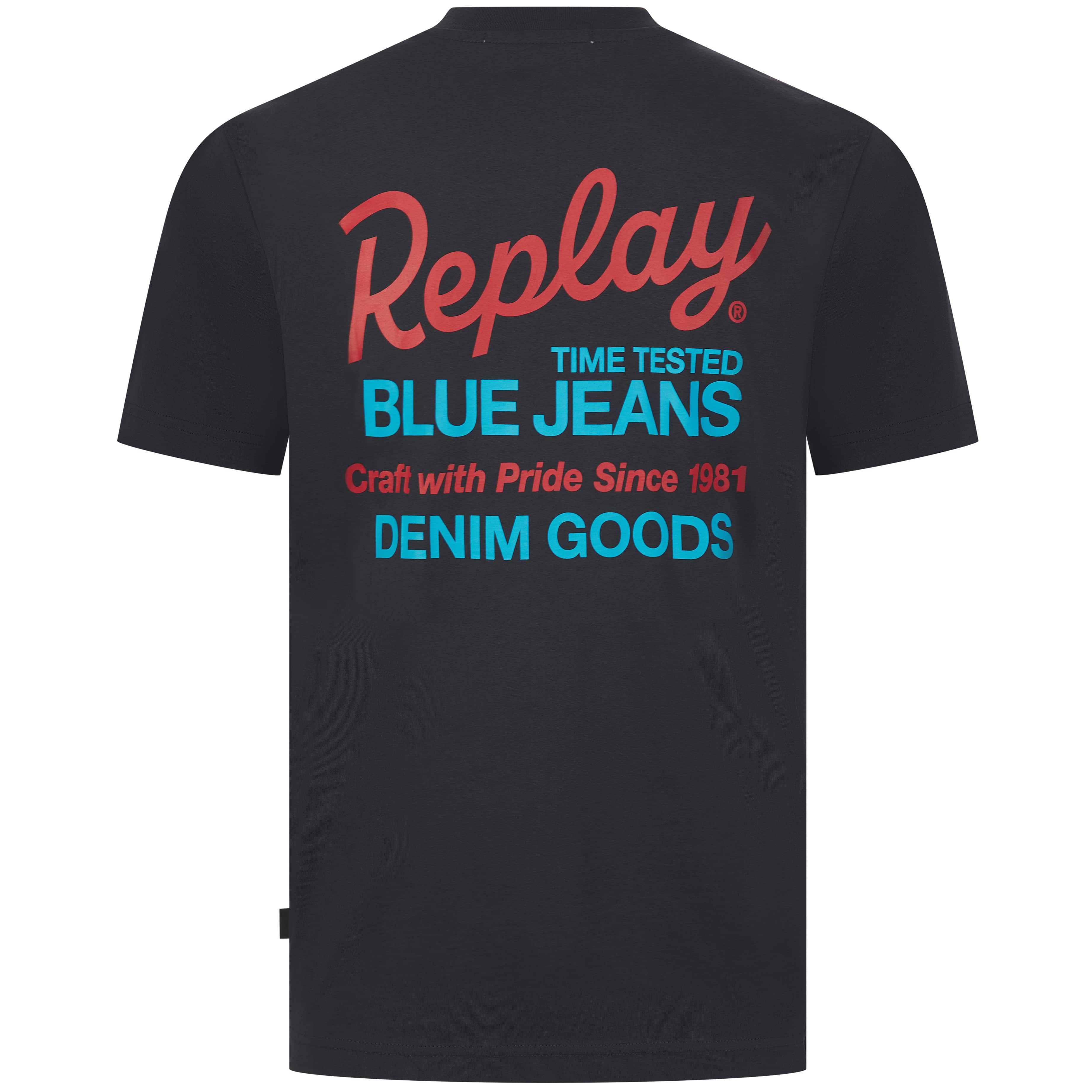 REPLAY LOGO PRINT T-SHIRT