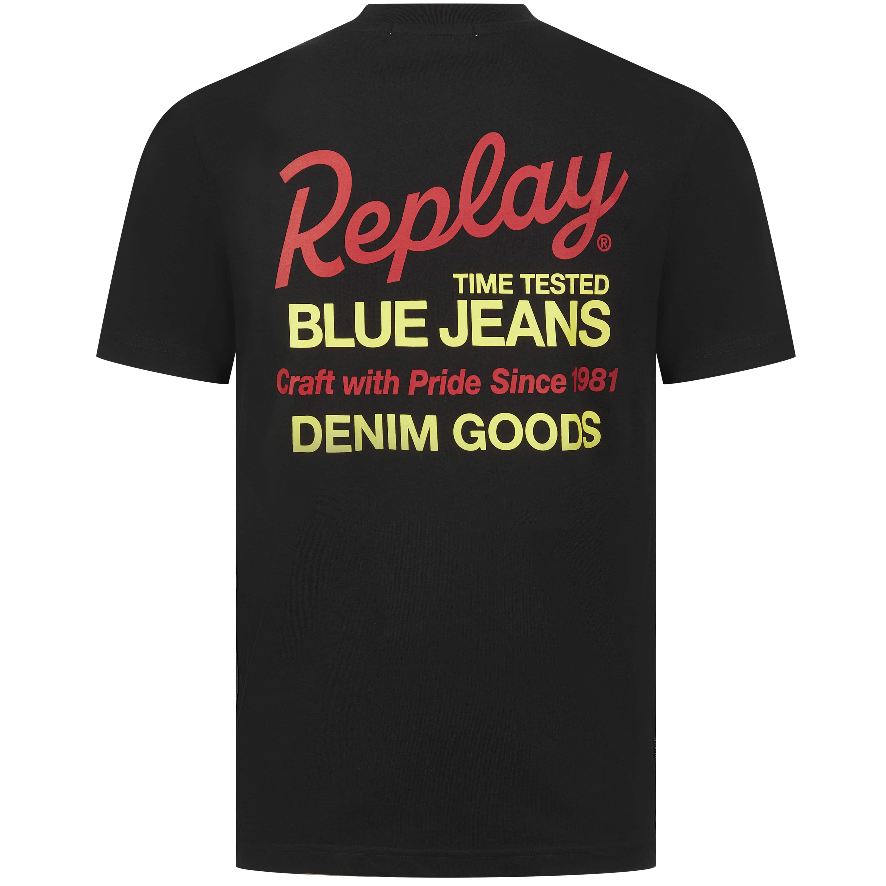 REPLAY LOGO PRINT T-SHIRT