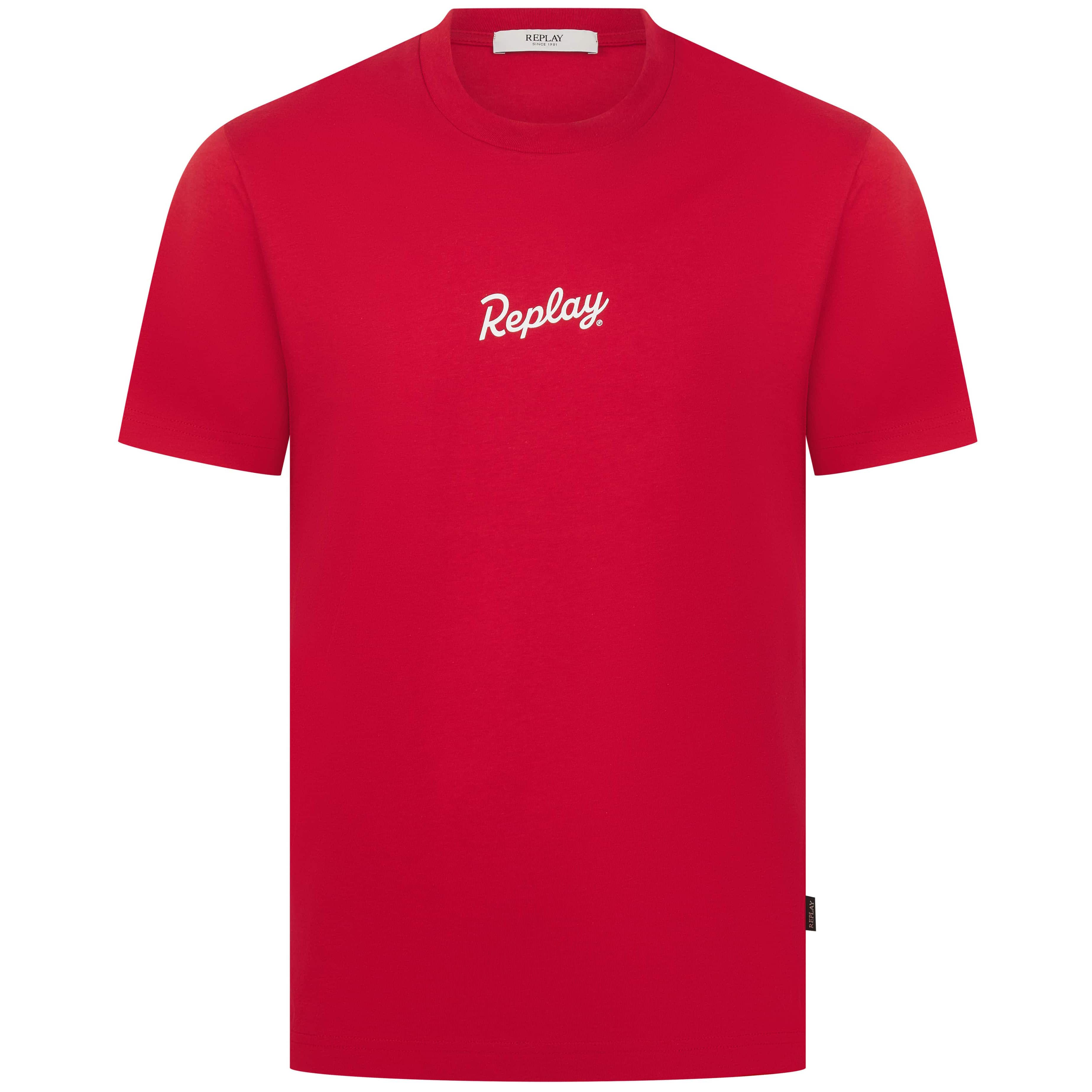 REPLAY LOGO PRINT T-SHIRT