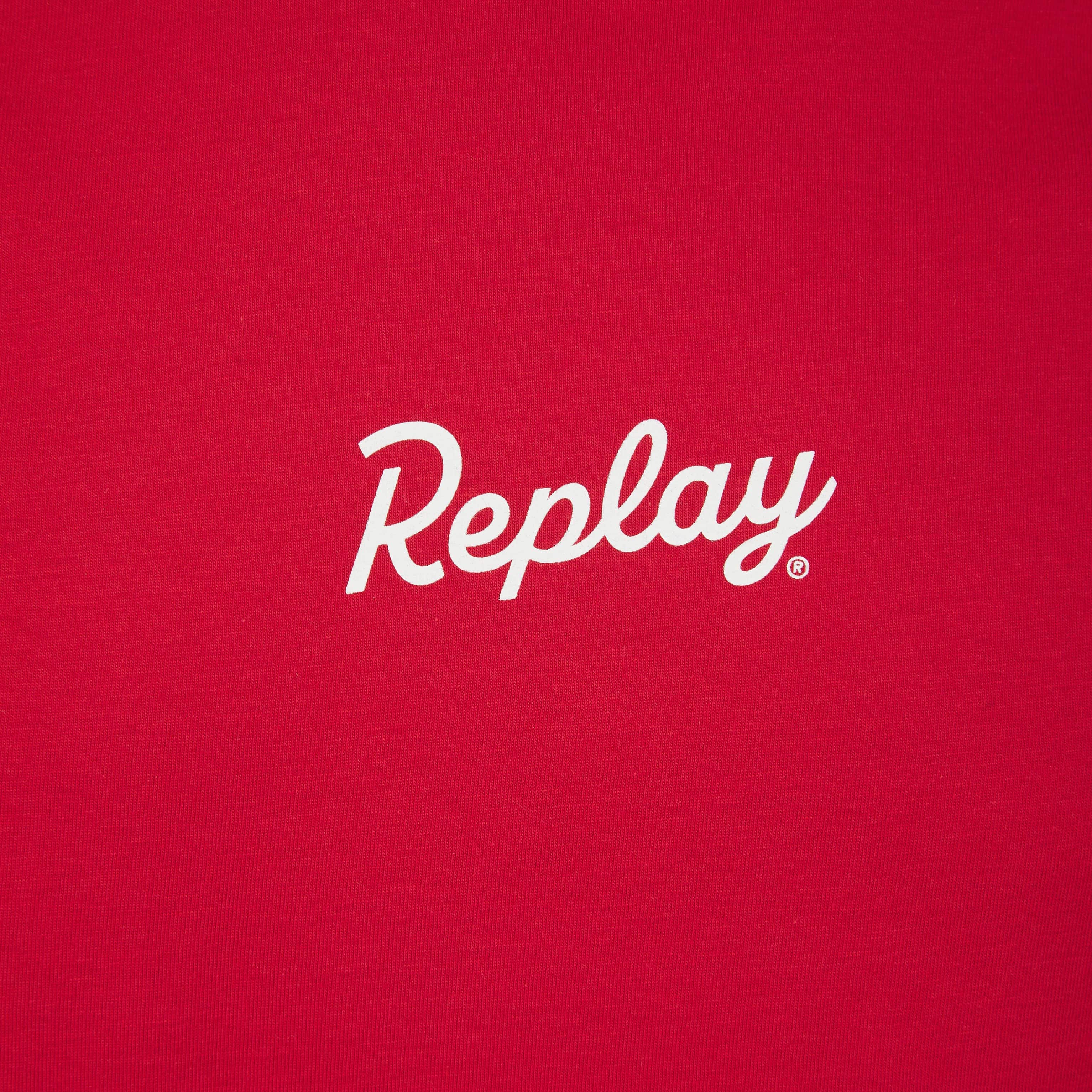 REPLAY LOGO PRINT T-SHIRT