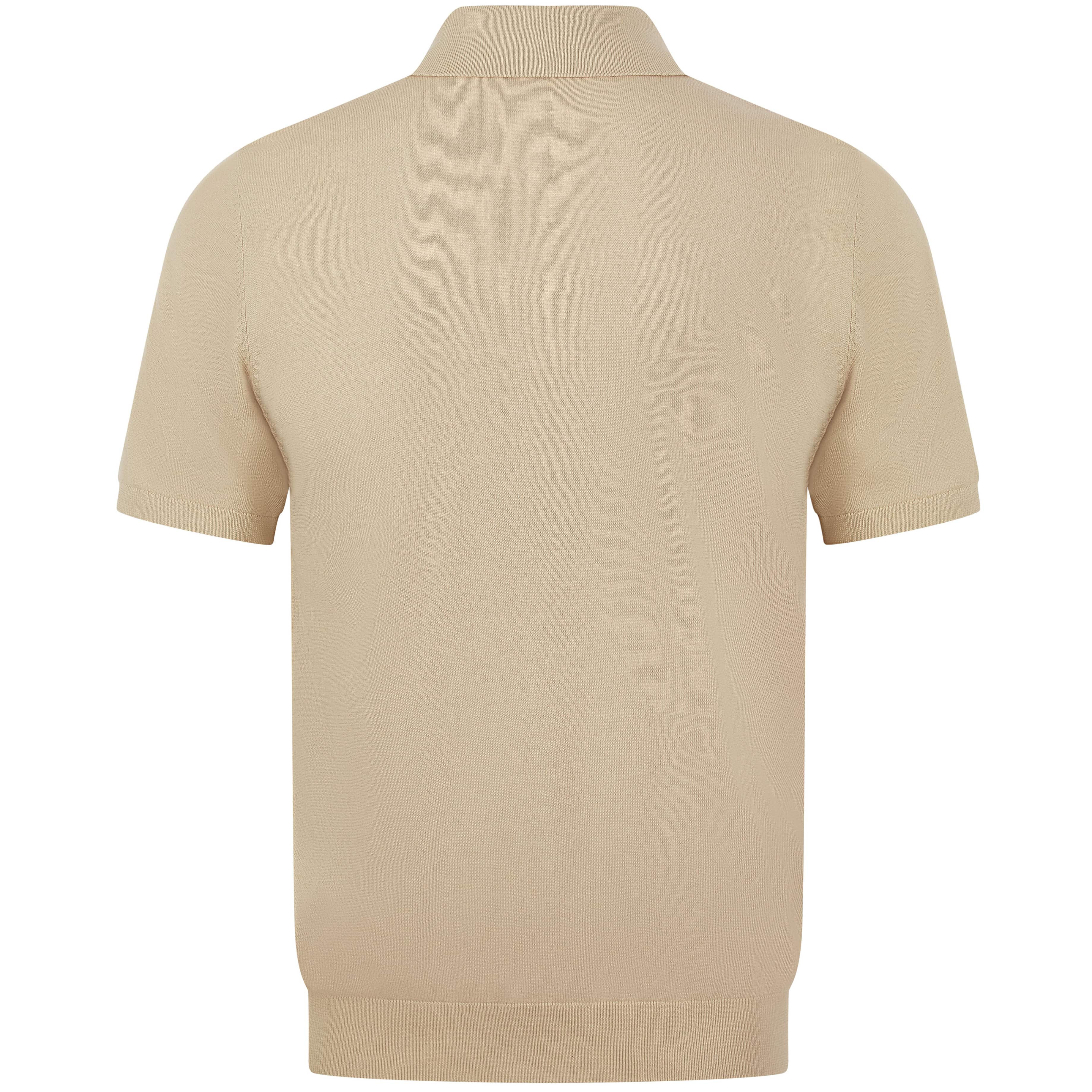 SEINSE SHORT SLEEVE KNIT POLO SHIRT