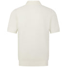 SEINSE TEXTURED-KNIT HALF-ZIP POLO SHIRT