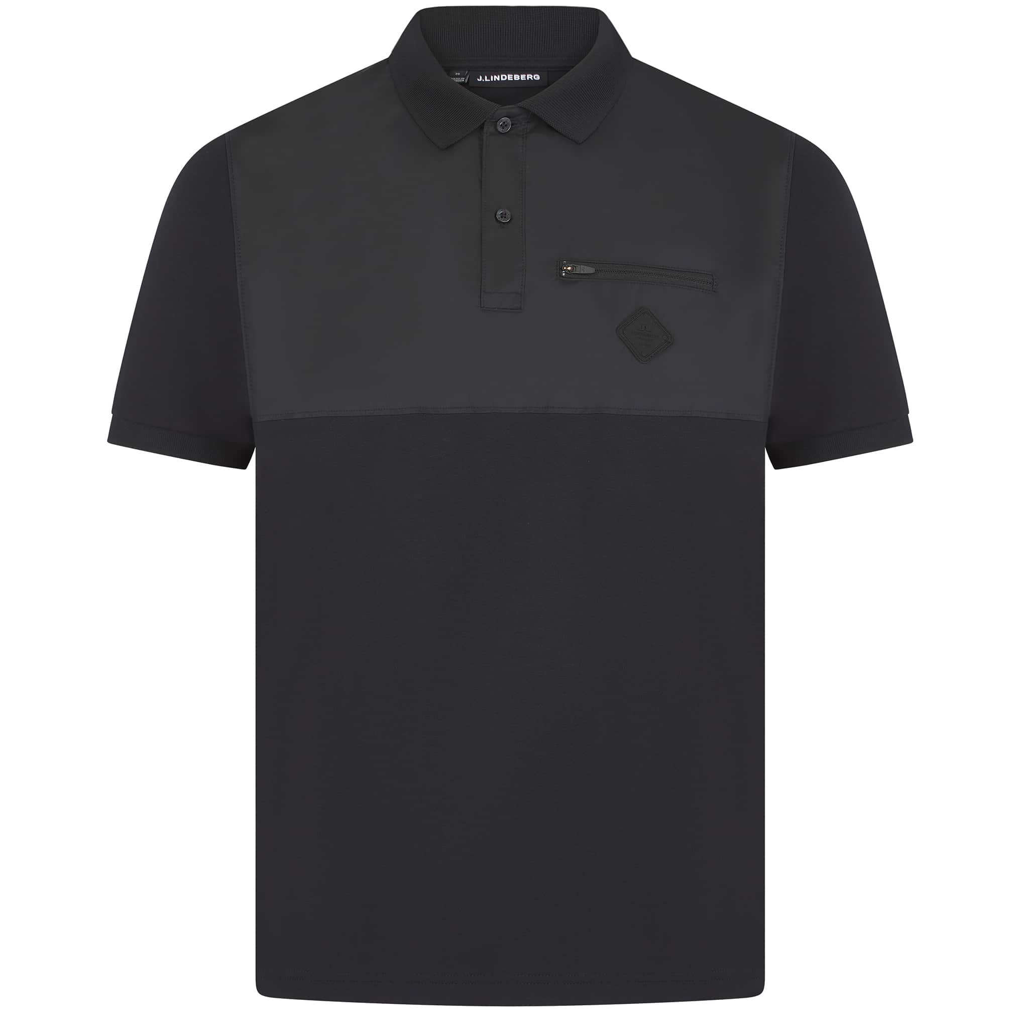 J lindeberg black on sale polo