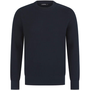 J. LINDEBERG ARTHUR ORGANIC COTTON KNIT JUMPER