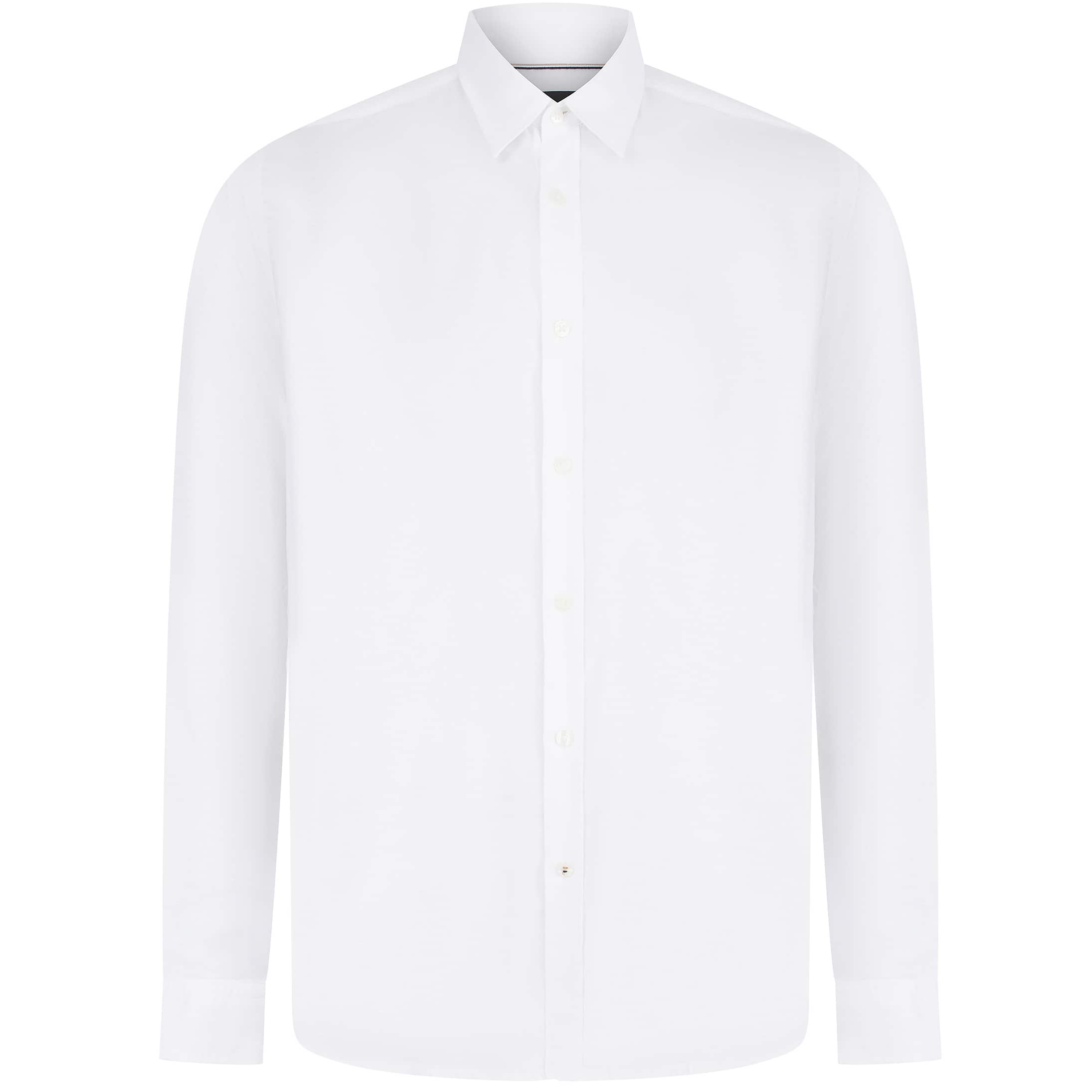 BOSS ROGER OXFORD WEAVE SLIM FIT SHIRT