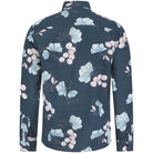 SSEINSE CAMICIA FLORAL PRINT LINEN SHIRT