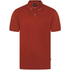 BOSS H-PROUT 59 MICRO PATTERN POLO SHIRT