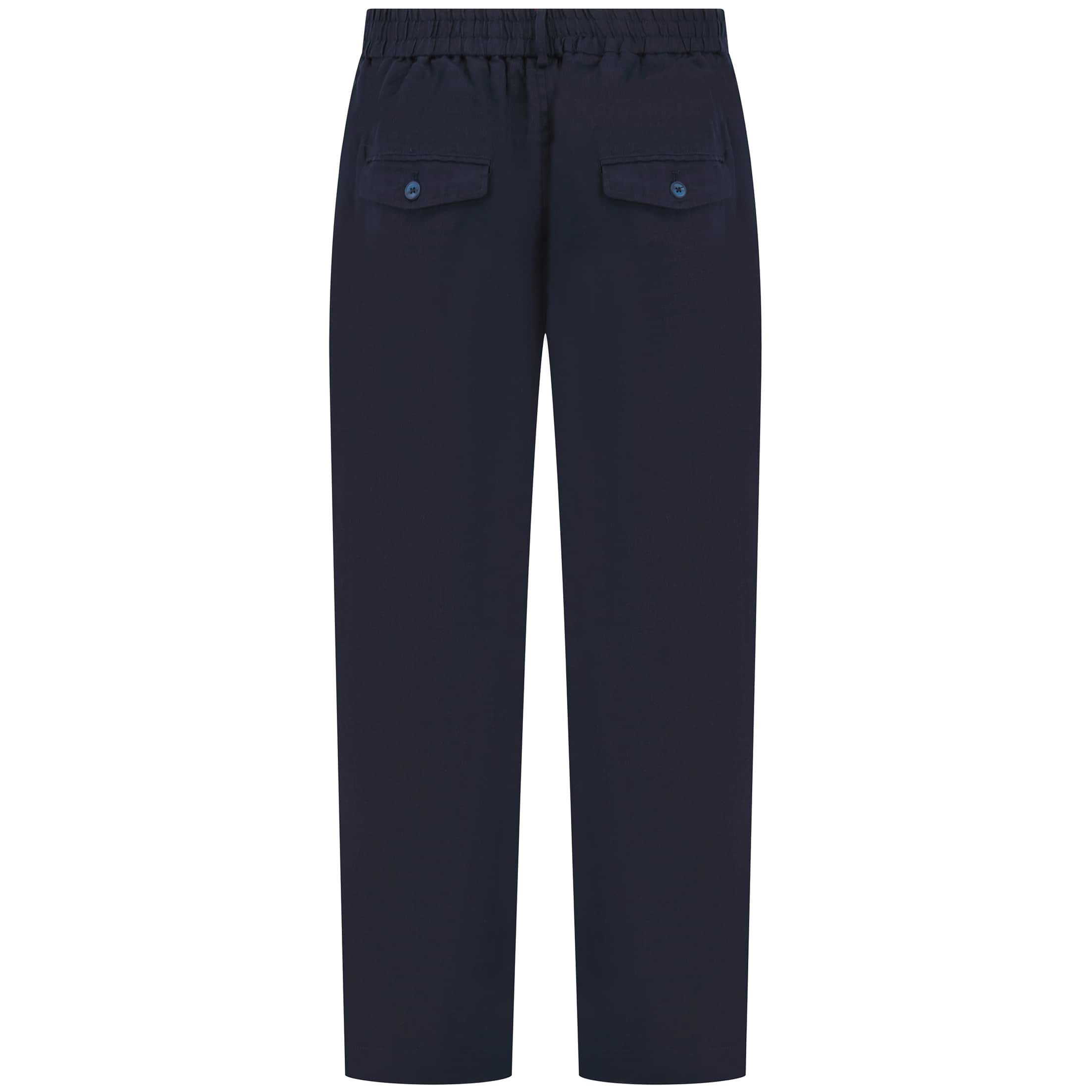 SSEINSE PANTALACCIO LINEN TROUSERS